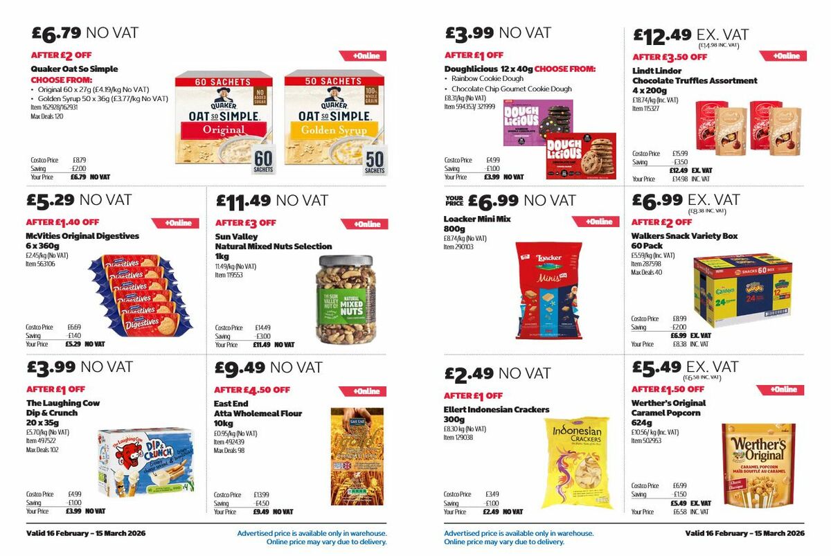 Costco Offers from 16 February