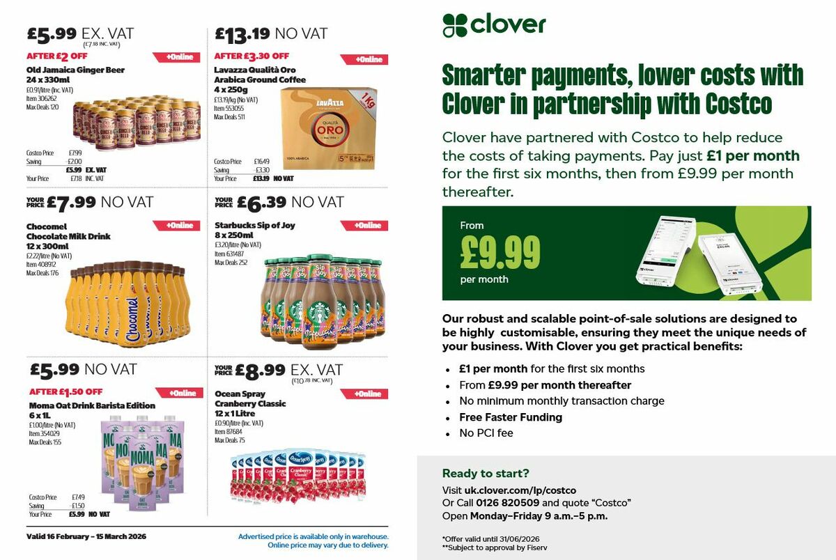 Costco Offers from 16 February