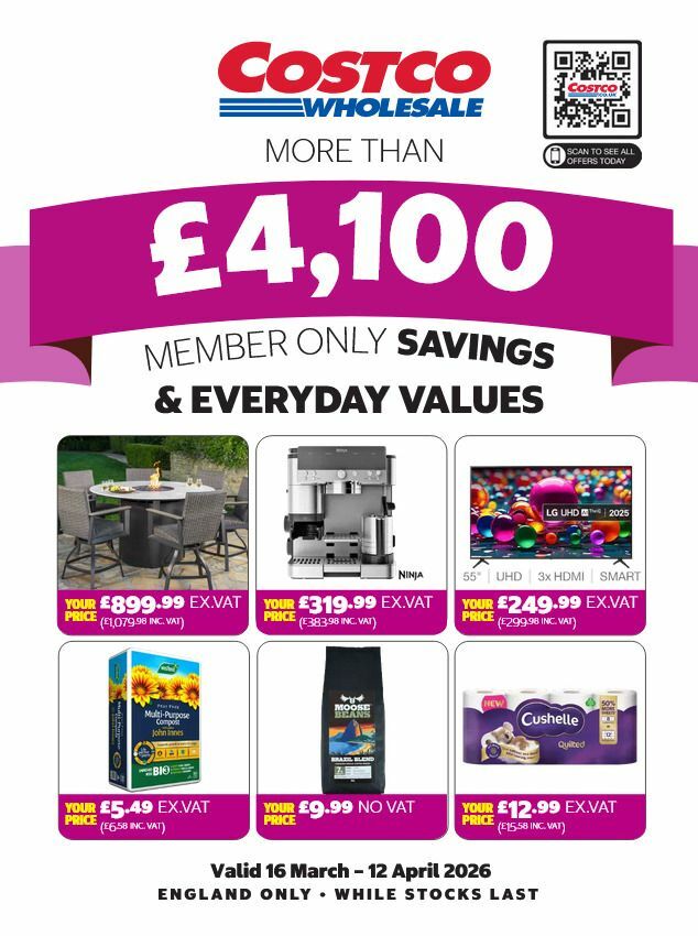 Costco Offers from 16 March