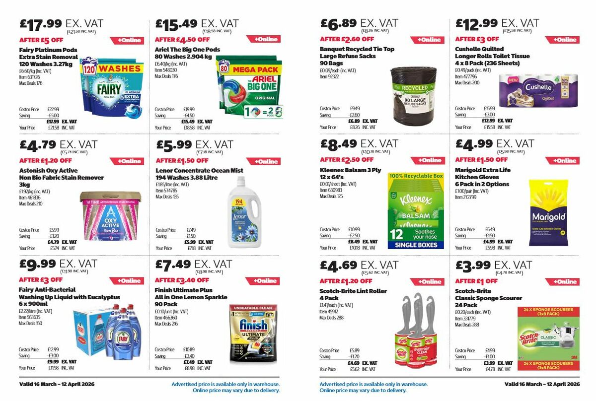 Costco Offers from 16 March