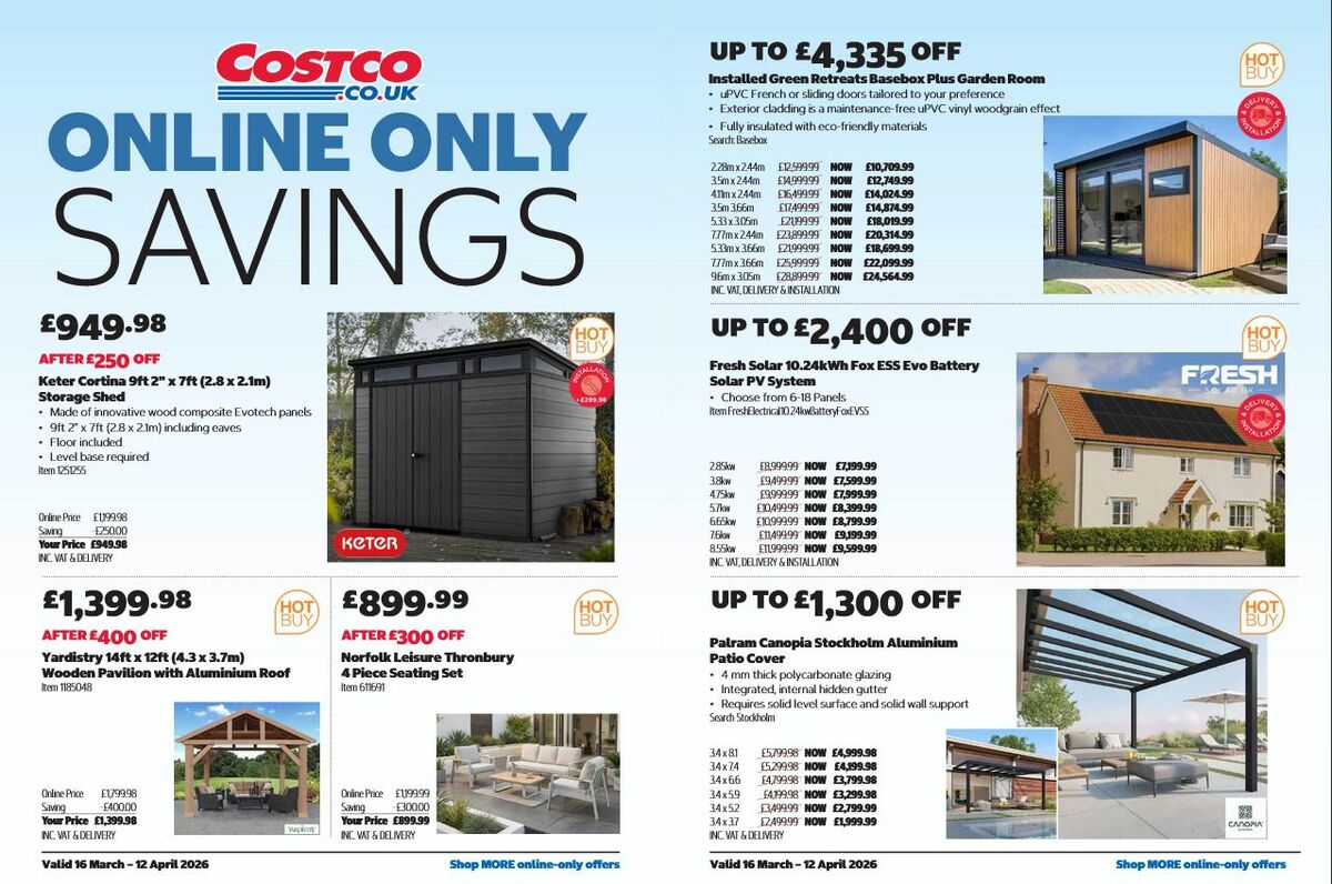Costco Offers from 16 March
