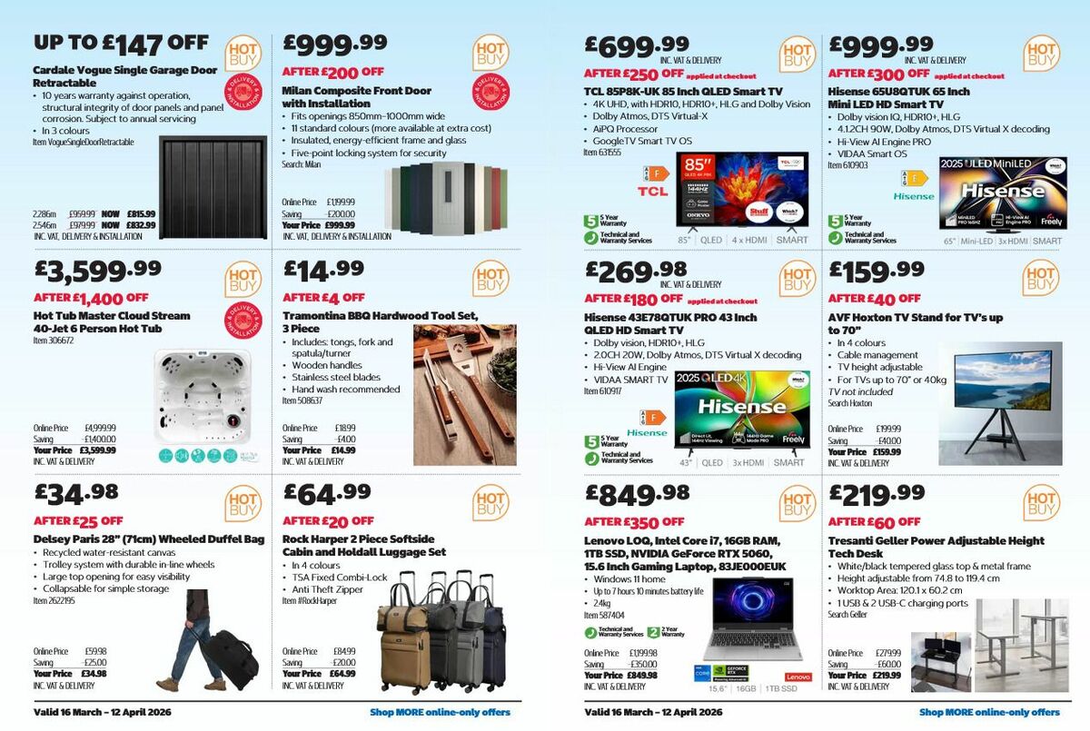 Costco Offers from 16 March