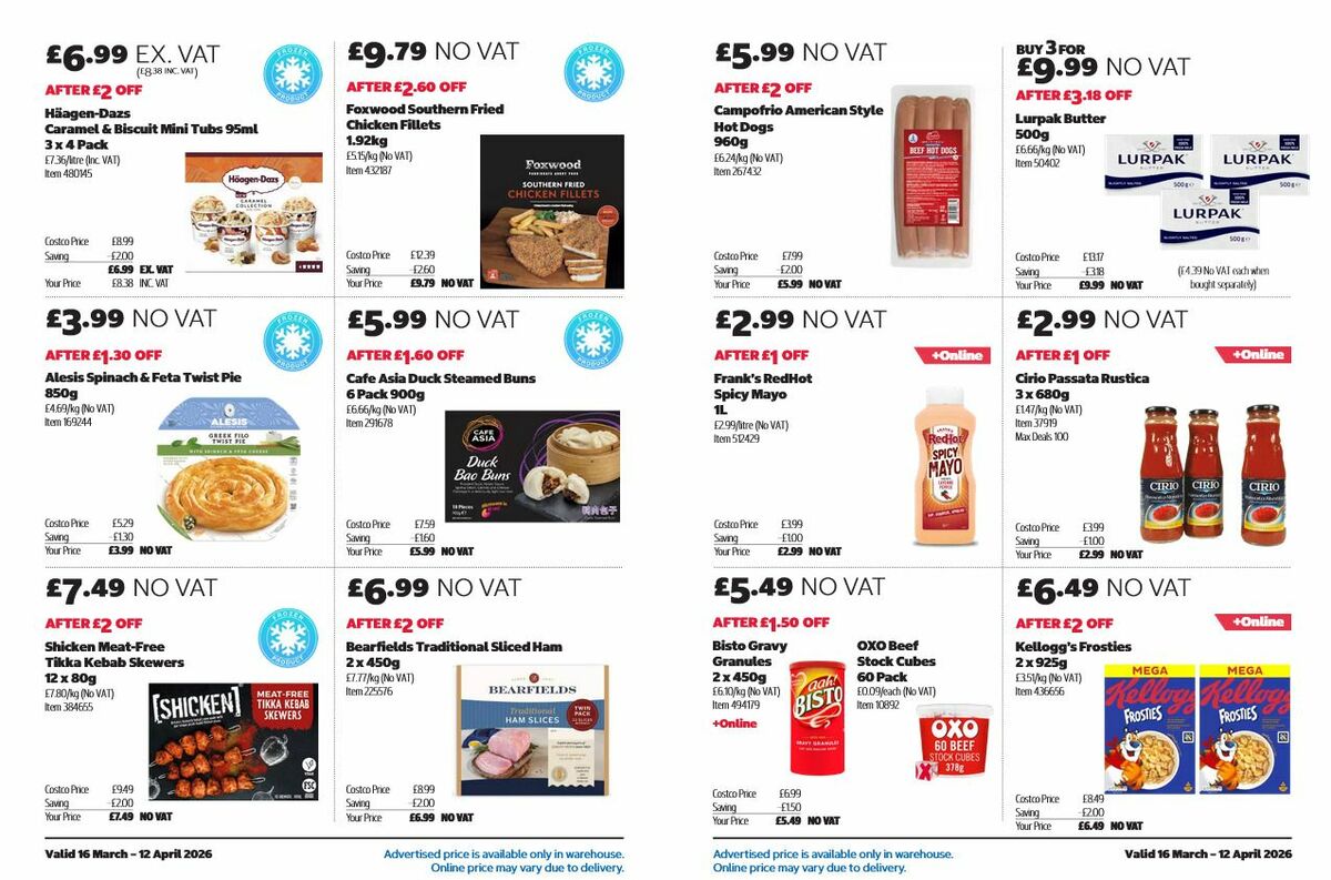 Costco Offers from 16 March