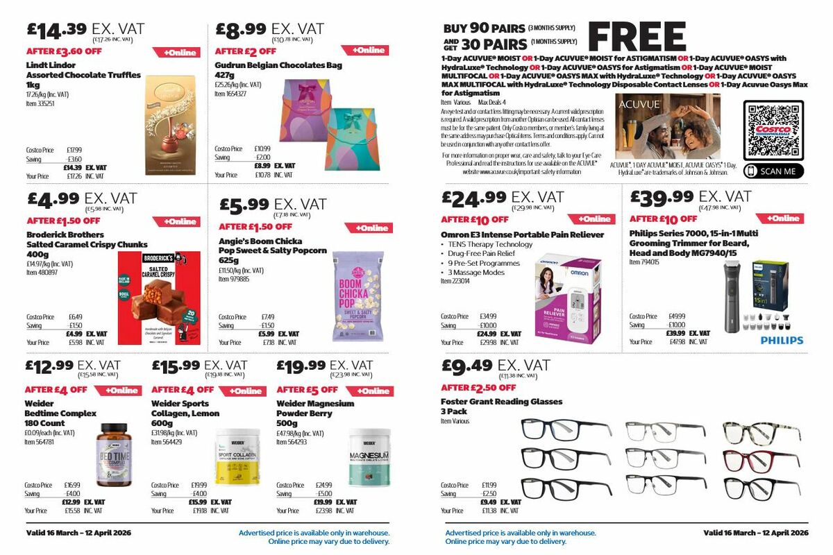 Costco Offers from 16 March