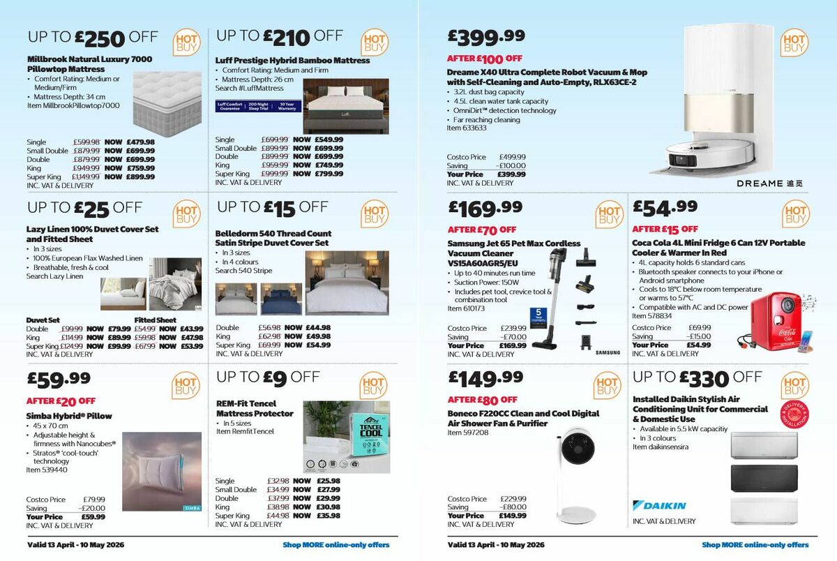 Costco Offers from 13 April