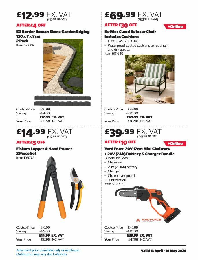 Costco Offers from 13 April