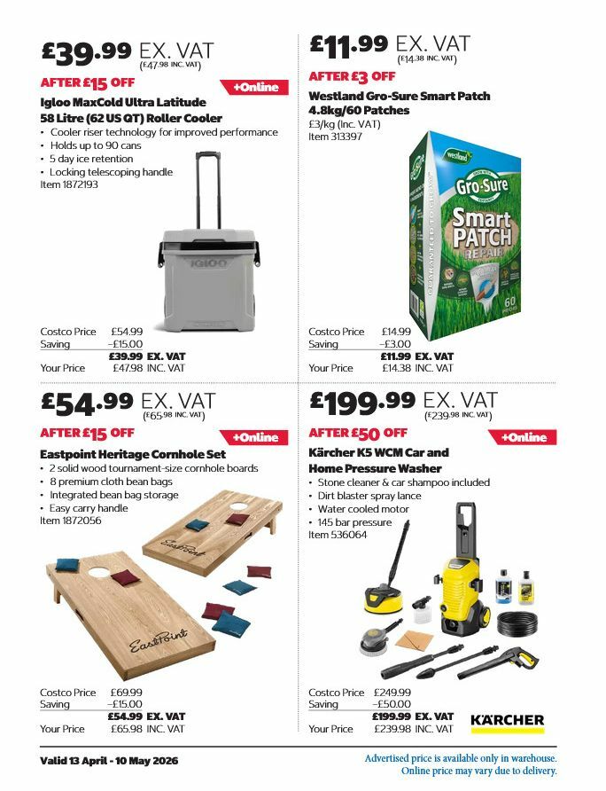 Costco Offers from 13 April