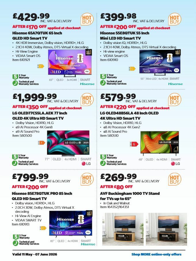 Costco Offers from 11 May