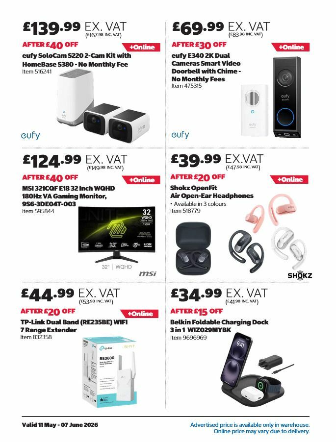 Costco Offers from 11 May