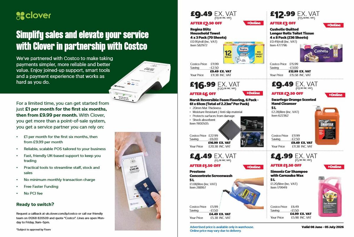 Costco Offers from 8 June