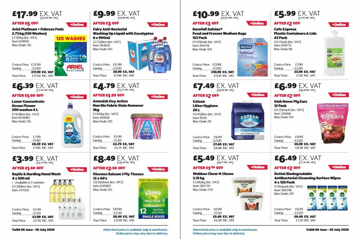 Costco Offers from 8 June