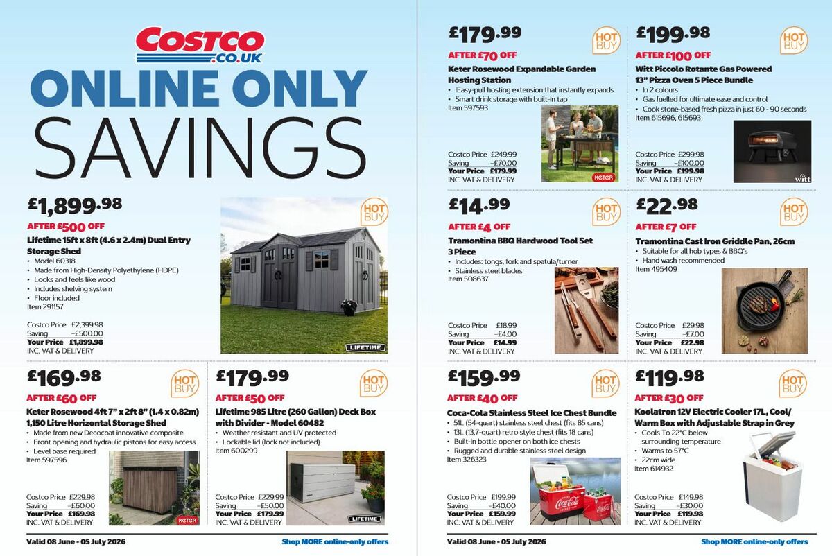 Costco Offers from 8 June