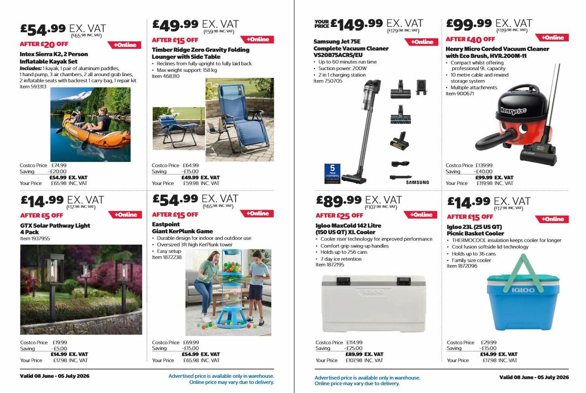 Costco Offers from 8 June