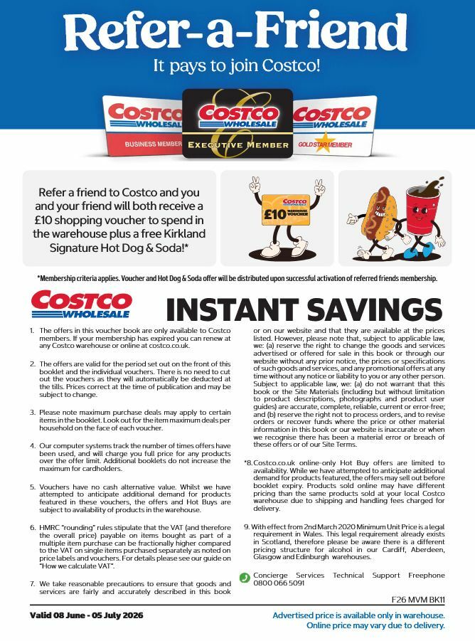 Costco Offers from 8 June