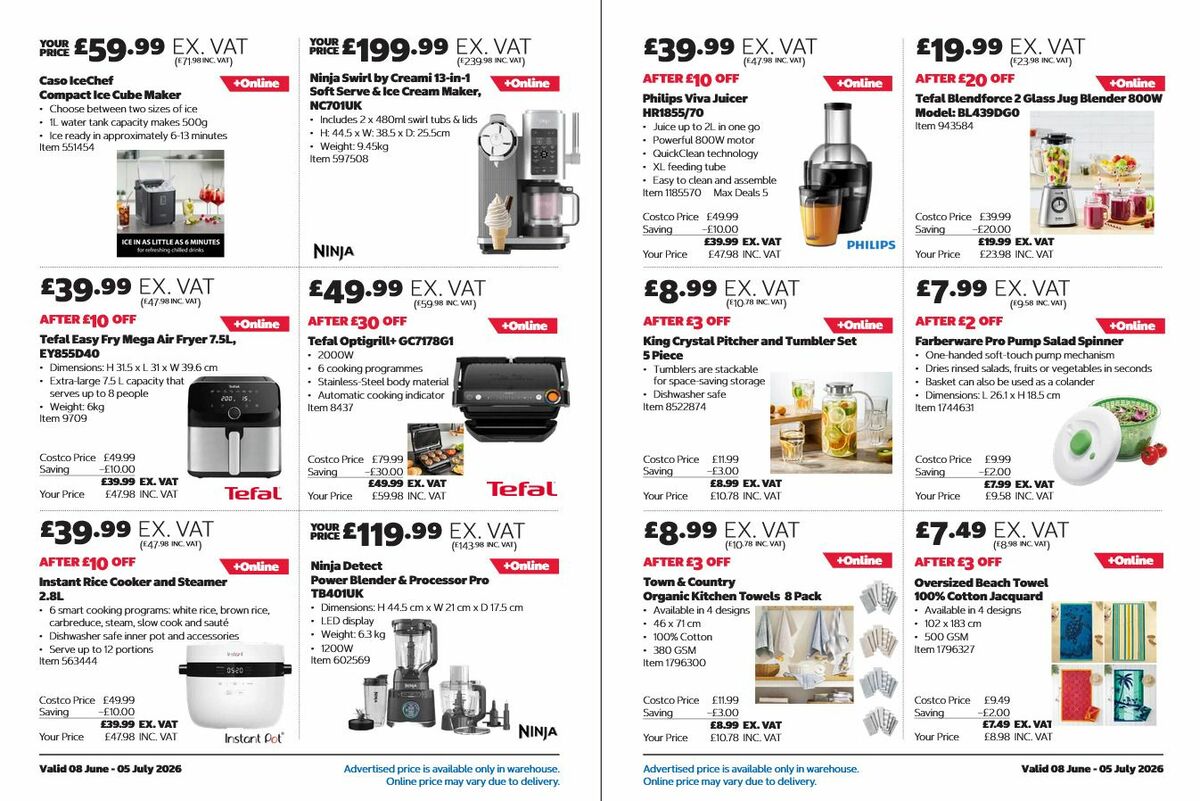 Costco Offers from 8 June