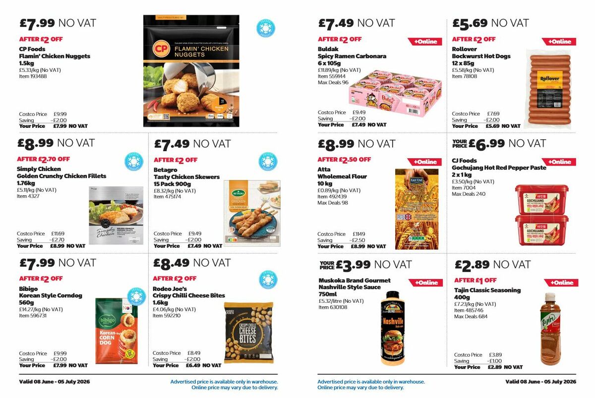 Costco Offers from 8 June