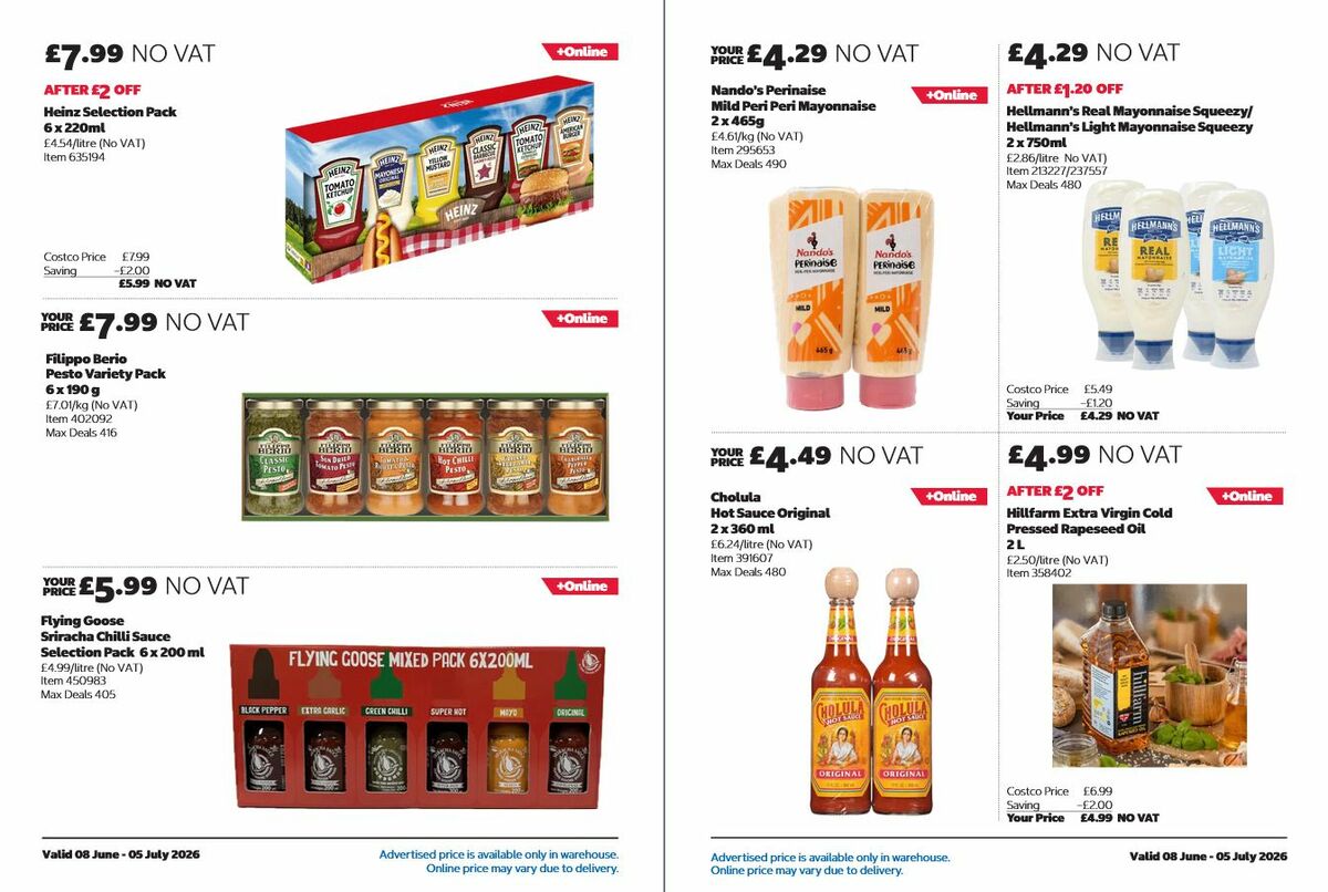 Costco Offers from 8 June