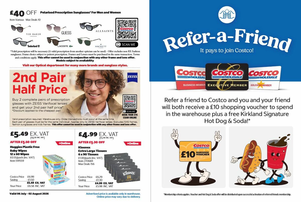 Costco Offers from 6 July