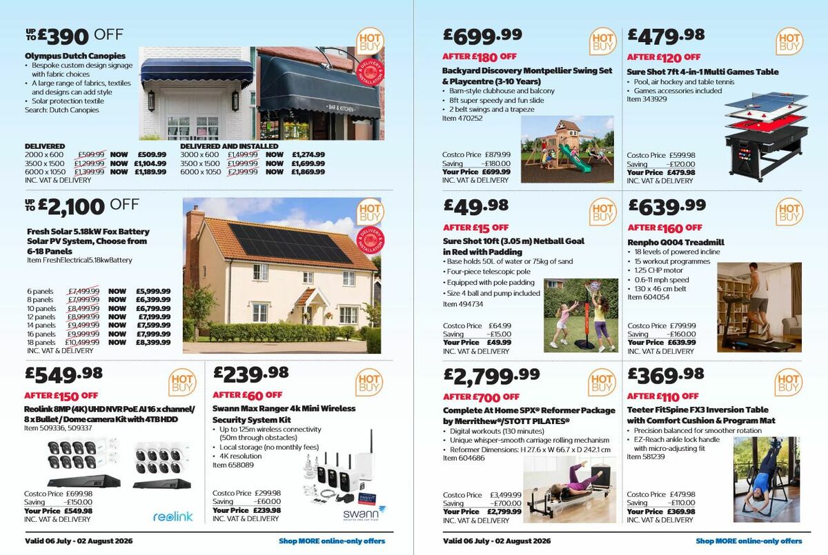 Costco Offers from 6 July