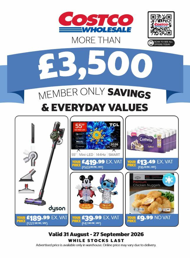 Costco Offers from 31 August