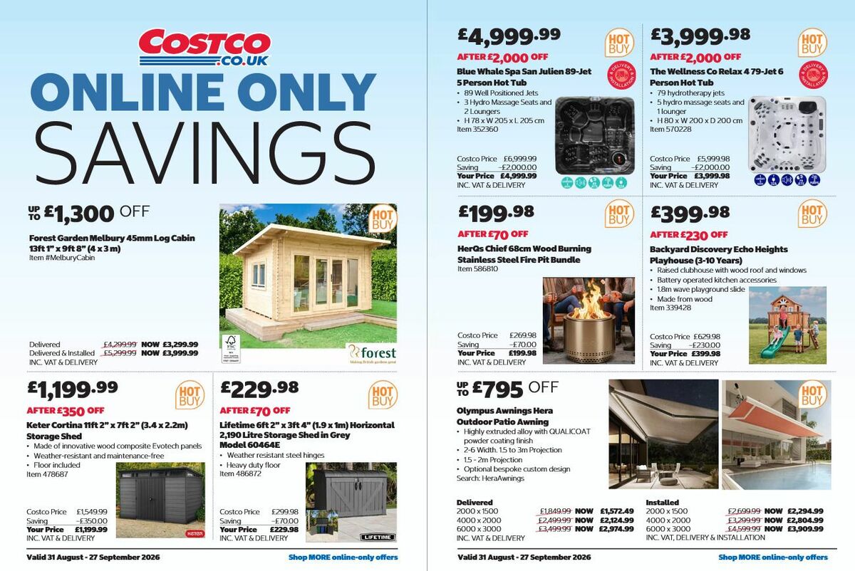 Costco Offers from 31 August