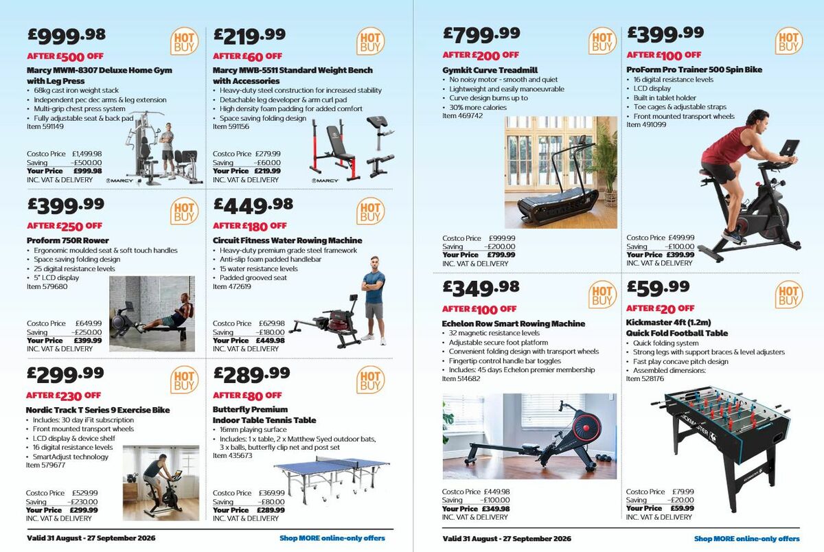 Costco Offers from 31 August