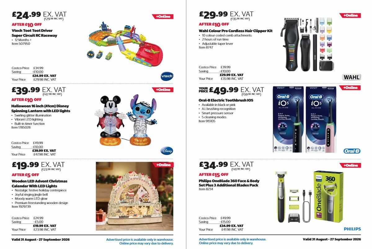 Costco Offers from 31 August