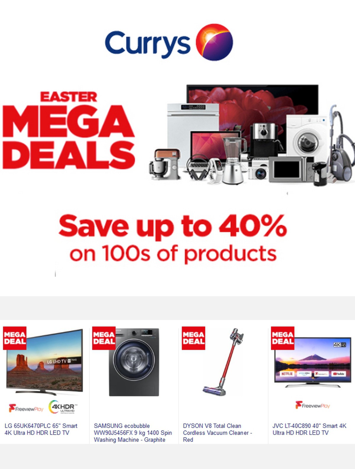 Currys Offers from 15 April