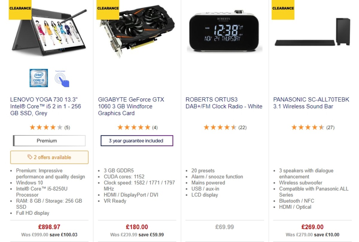 Currys Offers from 17 May