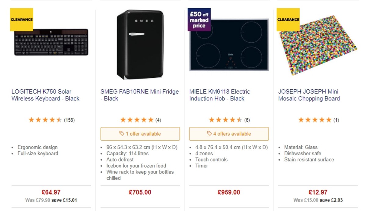 Currys Offers from 17 May