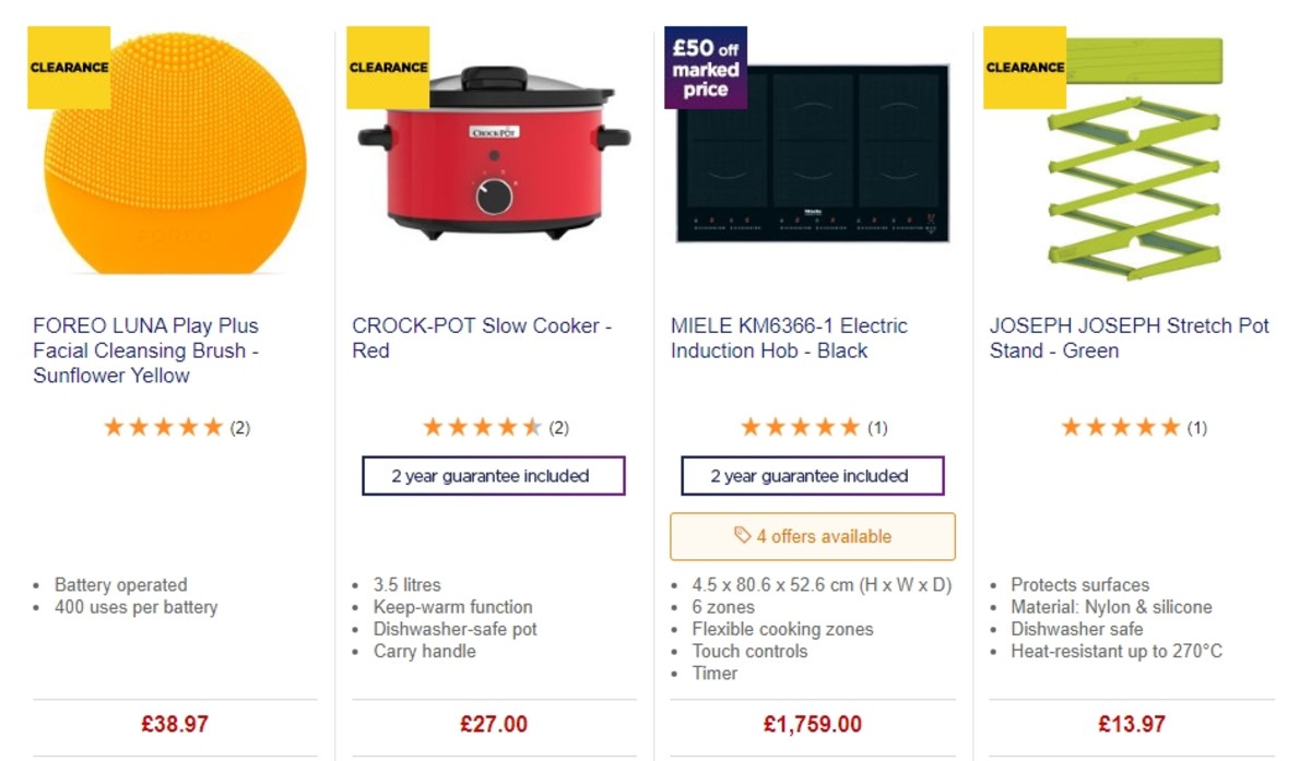Currys Offers from 17 May