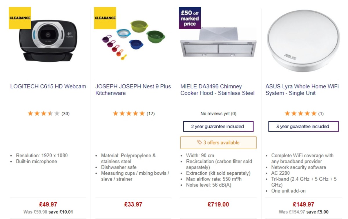 Currys Offers from 17 May