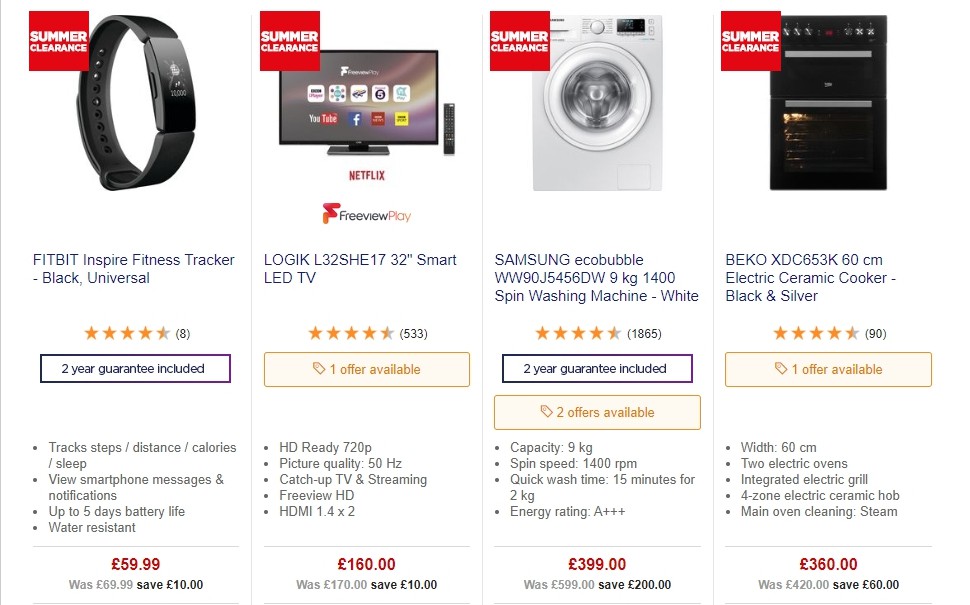 Currys Offers from 7 June
