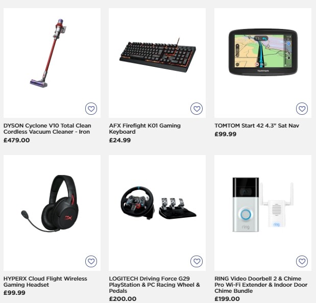 Currys Offers from 2 August