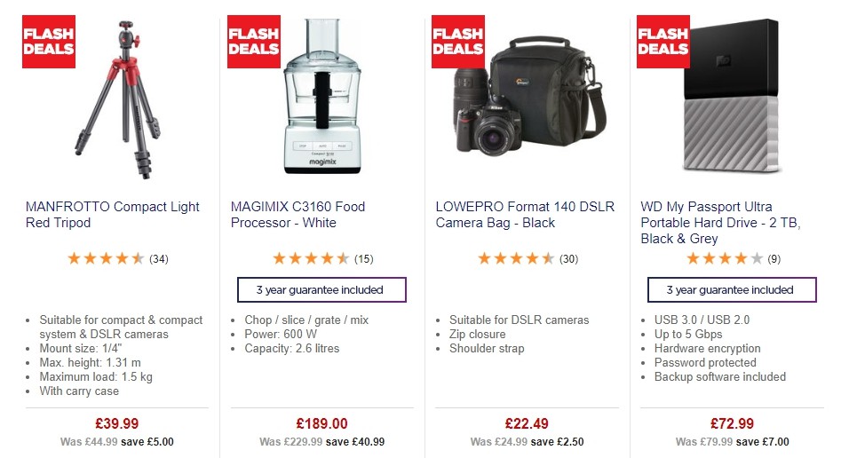 Currys Offers from 11 October