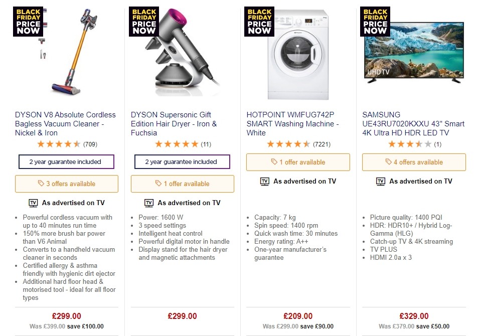 Currys Offers from 15 November