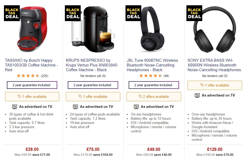 Currys Offers from 6 December