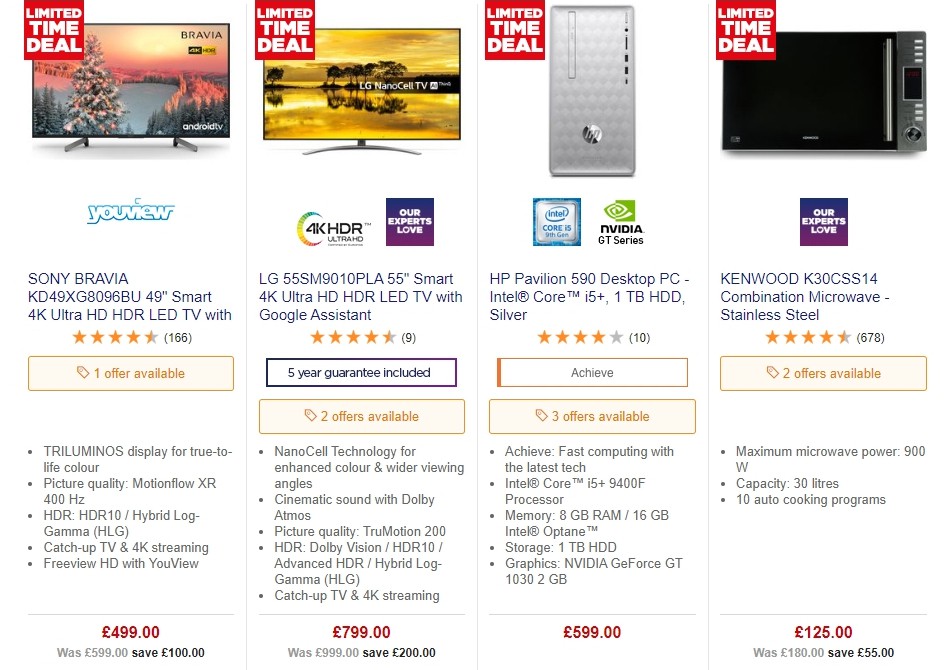 Currys Offers from 17 January