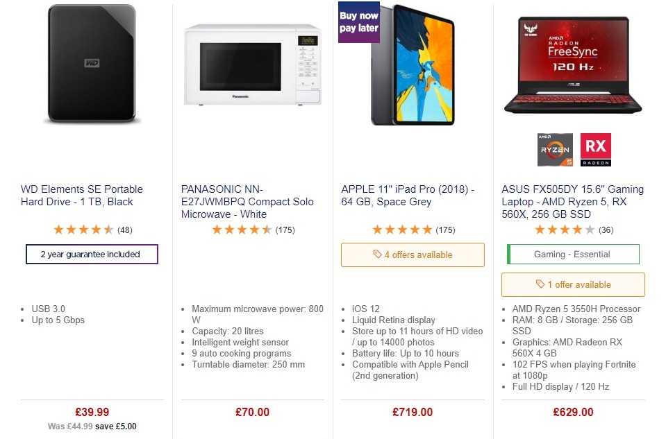 Currys Offers from 31 January