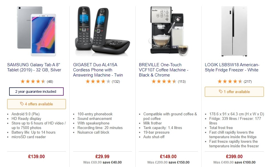 Currys Offers from 31 January