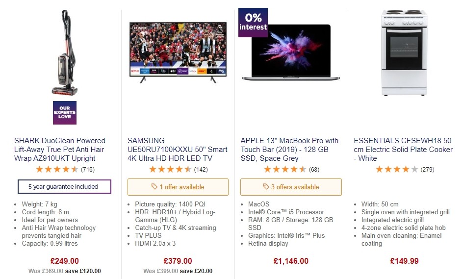 Currys Offers from 7 February