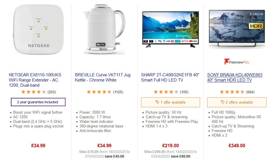 Currys Offers from 13 June