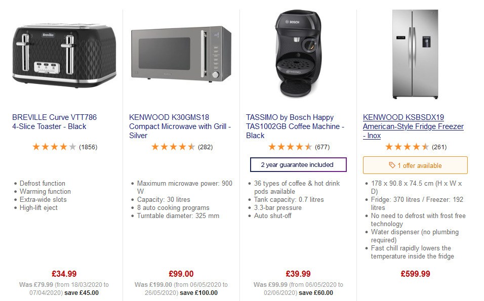 Currys Offers from 13 June