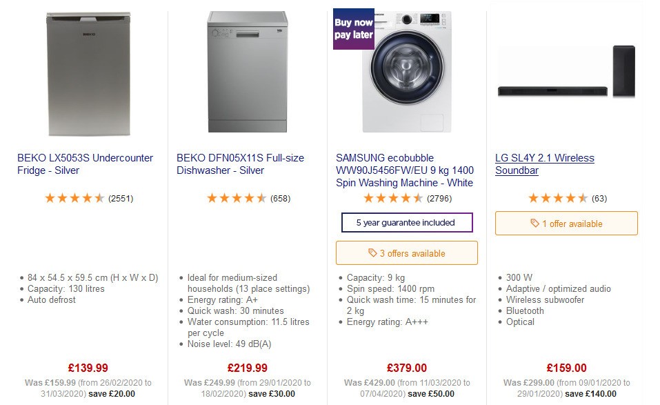 Currys Offers from 13 June