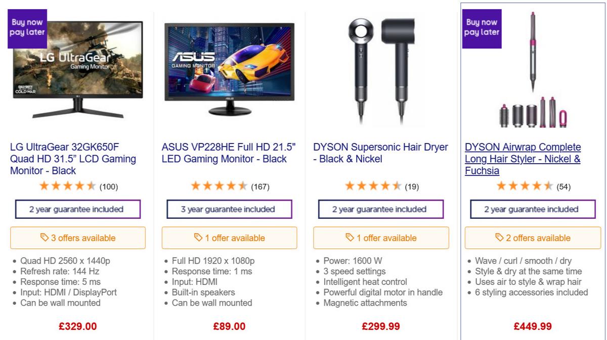 Currys Offers from 28 November