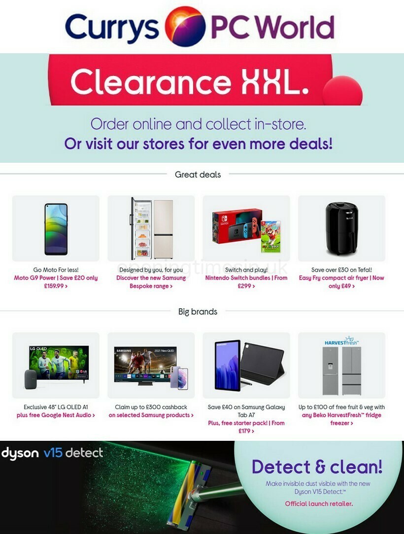 Currys Offers from 1 July