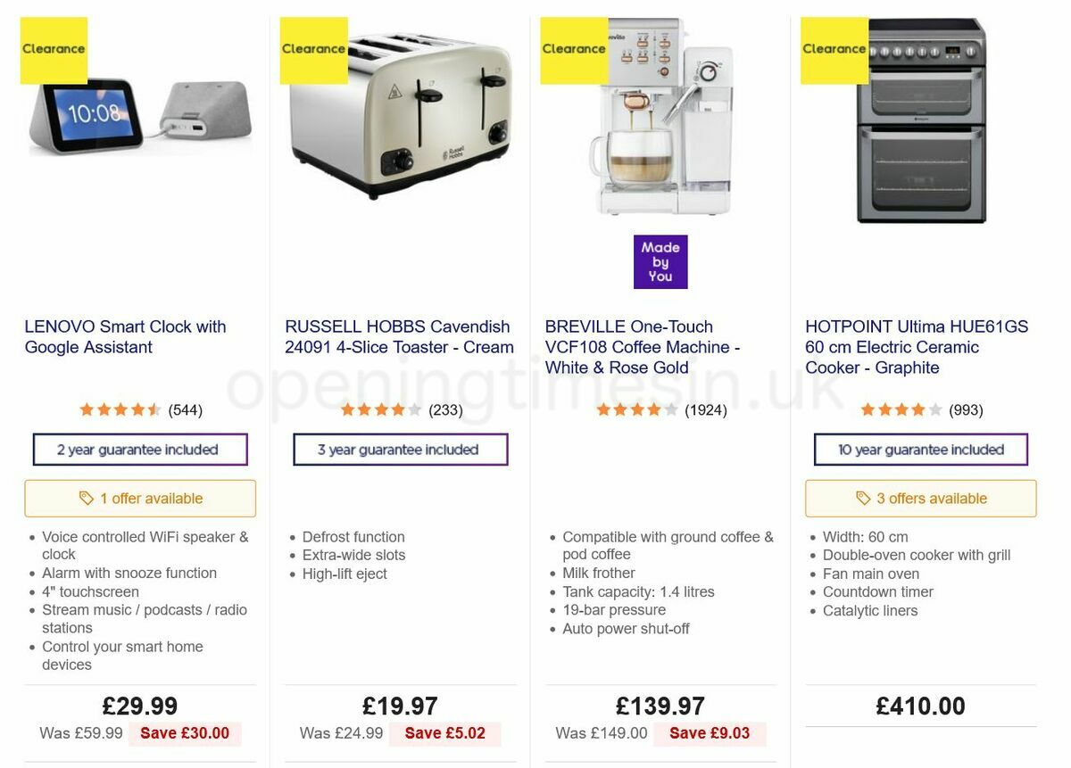 Currys Offers from 16 September