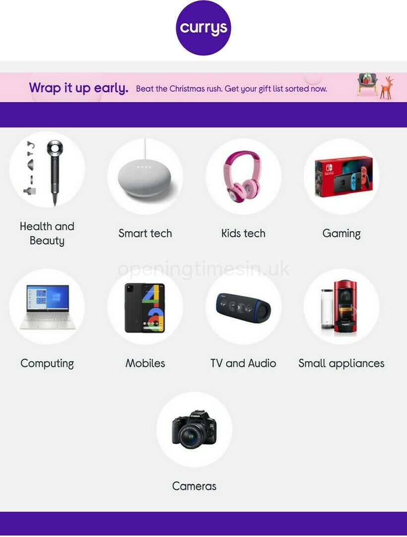 Currys Offers from 27 November