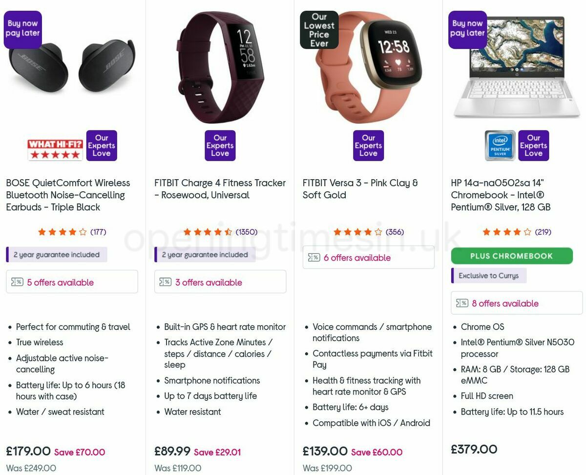 Currys Offers from 27 November