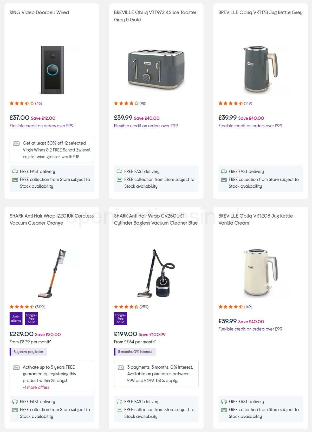 Currys Offers from 10 February